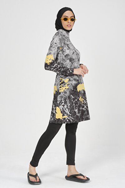 ALFASA Tesettür Mayo '' Su Tutmaz , Vücuda Yapışmaz '' Nalu