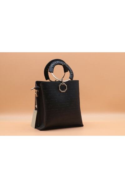 Armine 260 Kadın Çanta Siyah Lazer