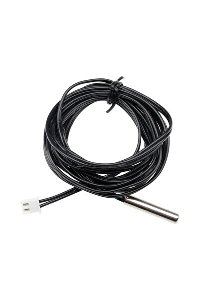 ROBİZ 300cm Kablolu Su Geçirmez 10k Ntc Sensör Isı Sıcaklık Prob Termistör 1% 3950 Klima Termostat