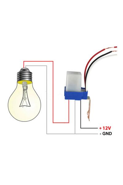 Genel Markalar Aso-as-10 Fotosel Modül Dc 12v Sokak Bahçe Park Lambası Aydınl...