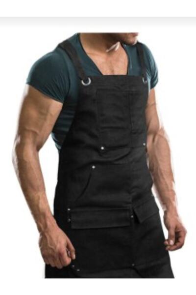 noktaönlüktasarım مريلة مصممة لمطعم المقهى - وشم باريستا شيف لتصفيف الشعر