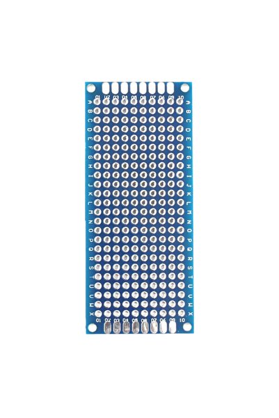 Genel Markalar 3cm X 7cm 10x24 Proto Pcb Pertinaks Elektronik Devre Prototip Deney Kartı Fr4 Delikli Plaket