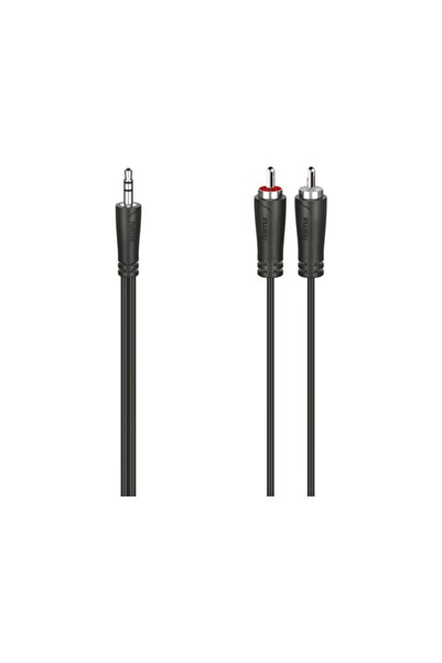 Hama Hm.200720 3.5mm - 2rca Stereo 2m Usb Kablo Siyah