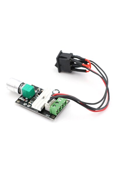 Genel Markalar 6v -28v 3a Dc Motor Sürücü Hız Kontrol Devresi - Anahtarlı