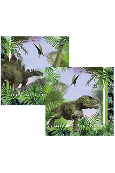 Ege Pastacılık Dinosaur Štampano papirne salvete u pakovanju od 16 komada