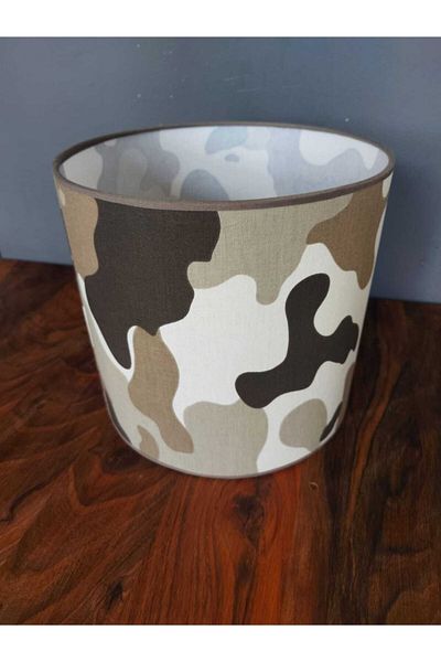 kho military design 20x22 Camouflage Cylinder Lampshade Hat Model-1