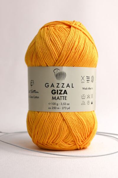 Gazzal Gıza Matte 100 gr Giza Pamuk Amigurumi Punch El Örgü Ipligi Taka Yarn ...