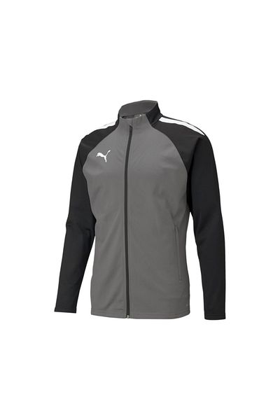 Puma Teamliga Training Jacket Ανδρικό μπουφάν προπόνησης ποδοσφαίρου 65723413   Γκρί