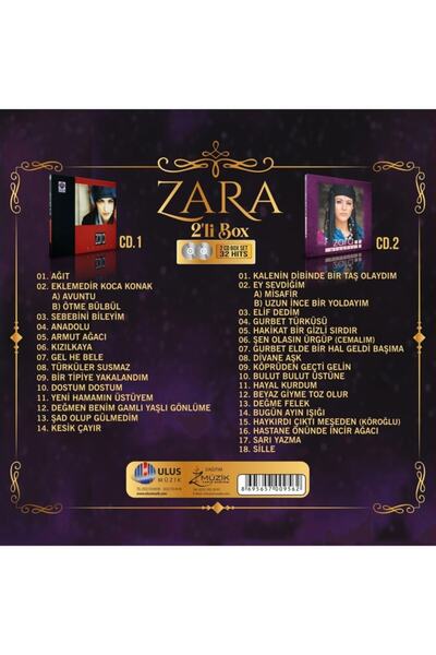 Gereksiz Şeyler Zara Misafir Avuntu 2 Box Cd