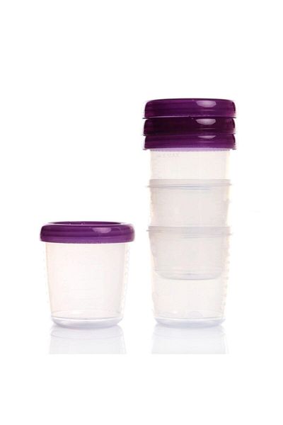 ebebek Baby Mom 180 ml 4-Piece Baby and Food Storage Bins - Scale