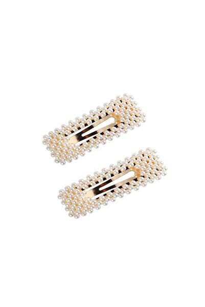 ÇELİKONLİNE 2 مشبك شعر حلو (مستطيل) حجم كبير