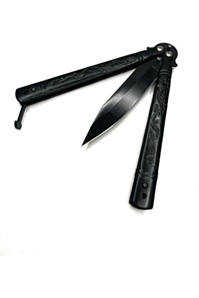 BENCHMADE Siyah Çakı Ejder Desenli