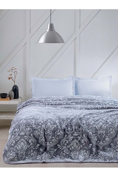 Özdilek Antico Grey Double - Κουβέρτα με Τσάντα 220x240