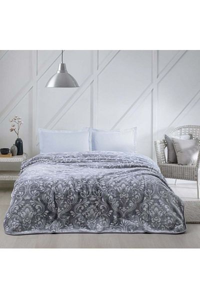 Özdilek Antico Grey Double - Κουβέρτα με Τσάντα 220x240