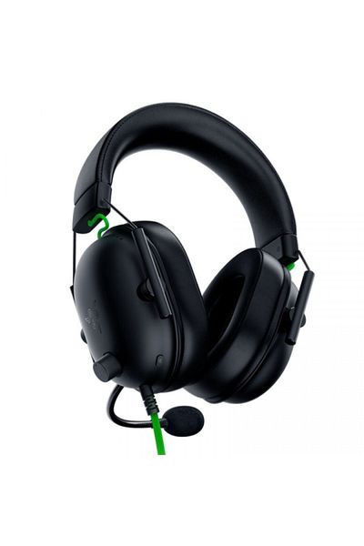 RAZER Blackshark V2 X USB to 50mm Triforce Drive and Noise Cancelling, Esports Earphone with 240g Cable
