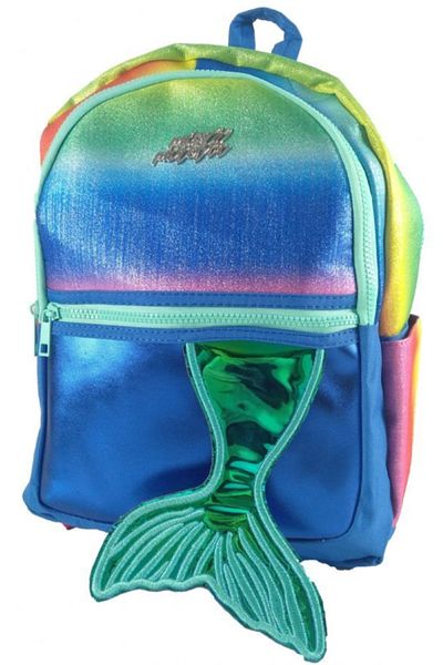 Miss Mirella Me Bag School Bag with Fish Figure Rainbow