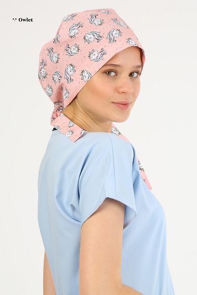 Owlet Medikal Hidžab cu model unicorn