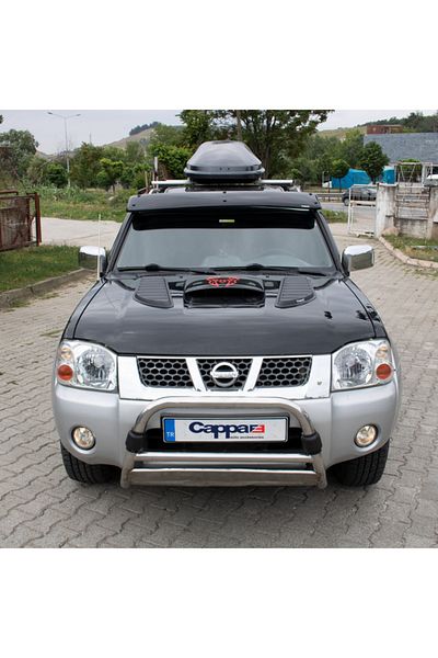 Cappafe pentru Nissan Skystar Parbriz Parasolar Vizor Vizor Pălărie Terek Acrilic (ABS) Piano Black 2001-2012