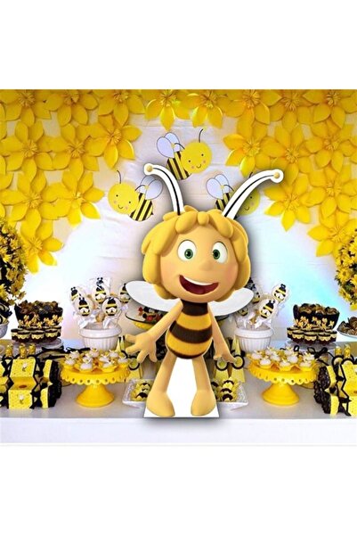 Partioutlet Arı Maya Dekoratif Süs Masa Üstü Ayaklı Pano