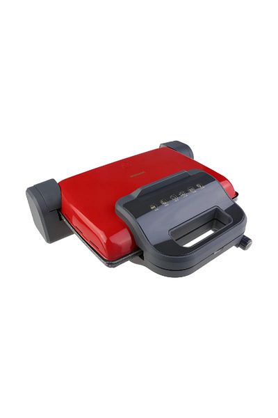 HOMEND Toastbuster 1361h محمصة الخبز باللون الأحمر والذهبي