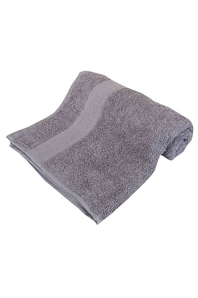 Hepsine Rakip Set of 4 Hand and Face Towels 100% Cotton 50x90 Cm Simple Time | Towel Set