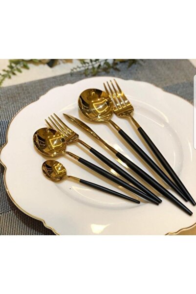 decovien Gold 36 Parça 6 Kişilik Parlament Mavi