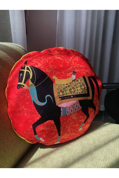 Alacastore Round Padded Horse Design Kirlent