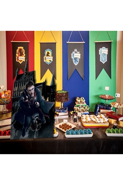 Partioutlet Harry Potter Dekoratif Masa Üstü Ayaklı Pano 45 X 30 Cm