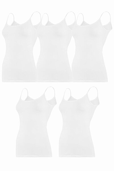 Hepsine Rakip 6-парене жіноче майка на бретельках з еластичною та зручною які...