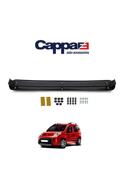Cappafe Peugeot Bipper Acrylic Terek Sunshade Visor Visor Hat - Piano Black 2007-2016