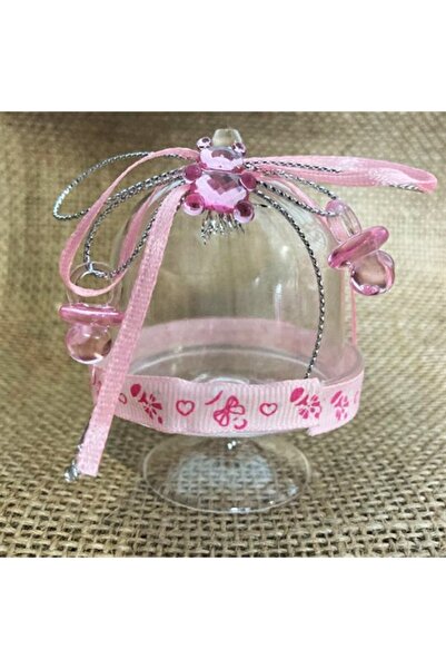 Partioutlet Fanus Şeker Kutusu 12 Adet Pembe