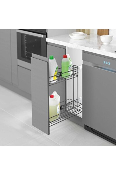 ARON Starax S-2215 Yandan Teleskopik Frenli Raylı Deterjanlık - Şişelik - Yağdanlık 16-22cm