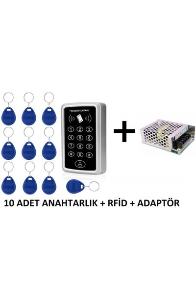 SONEX Rfıd Şifreli Kapı Kilidi - Adaptör -10 Tag