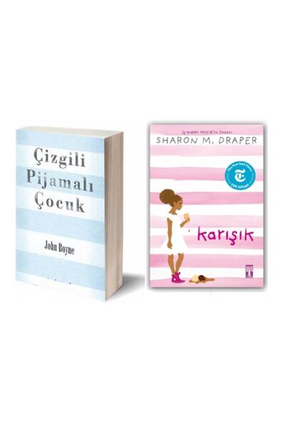 Timaş Yayınları Hediyeli - Çizgili Pijamalı Çocuk - Karışık - 2'li Roman Ve Öykü Seti