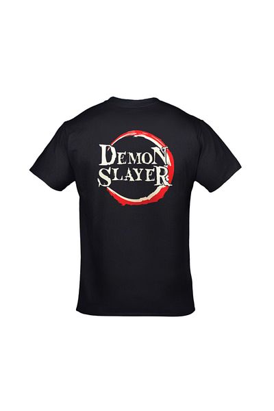 Orijin Tekstil Demon Slayer Tanjiro Kamado εμπρός και πίσω με στάμπα Unisex μπλουζάκι