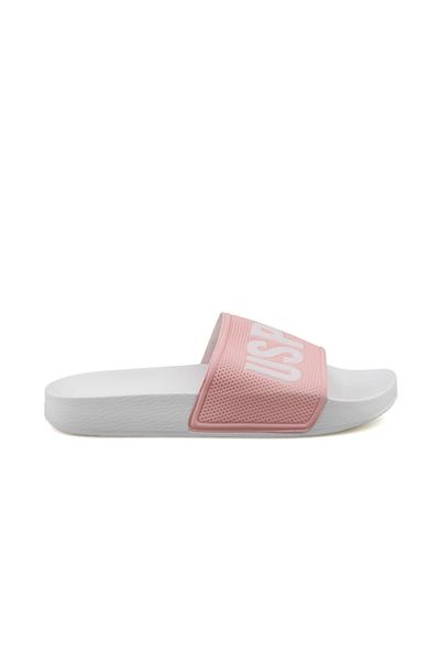 U.S. Polo Assn. Πόλο Ασν. Γυναικείες παντόφλες Pully 2fx Powder 101151526 Λευκό