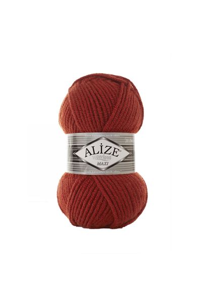 Alize Superlana Maxi 5 Pieces Tan Color Knitting Yarn Κωδικός χρώματος: 36