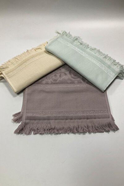 GONCA Püsküllü Etamin Havlu 30x50 3 Lü