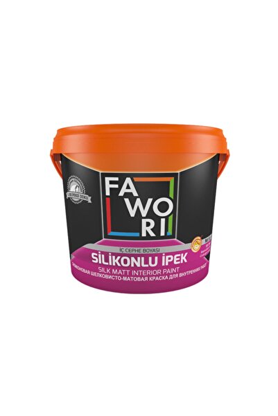Fawori Silikonlu Ipek Su Bazlı Iç Cephe Boyası 2,5 L Beyaz