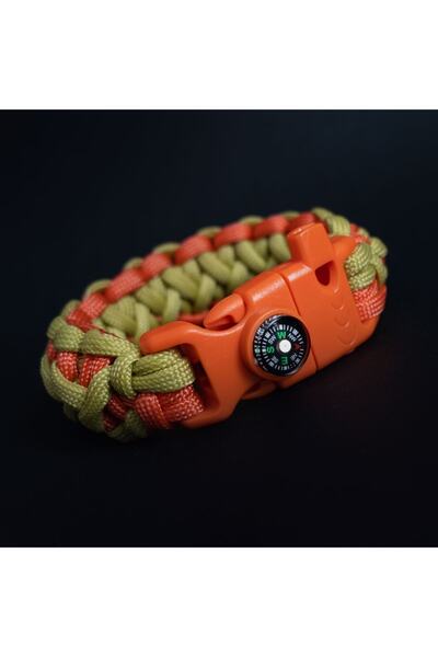 Paracord Bileklik, Pusula, Düdük Avcılık Balıkçılık Turizm Spor