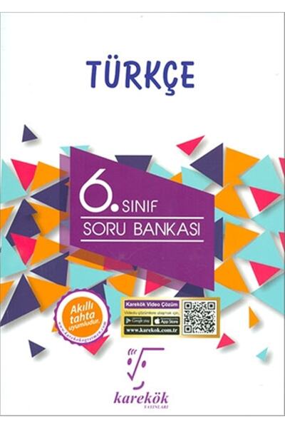 Karekök Yayıncılık 6. Sınıf Türkçe Soru Bankası - Meltem Ünal 9786052247525