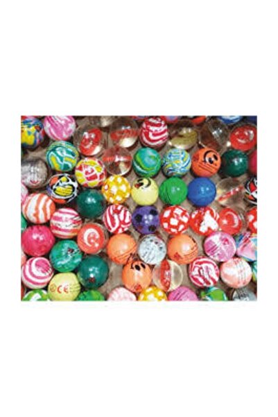 OEM 10 Adet Zıplayan Top Karışık Renkler 32 Mm 1002