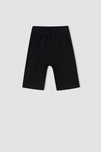 DeFacto Shorts - Schwarz - Mittlerer Bund