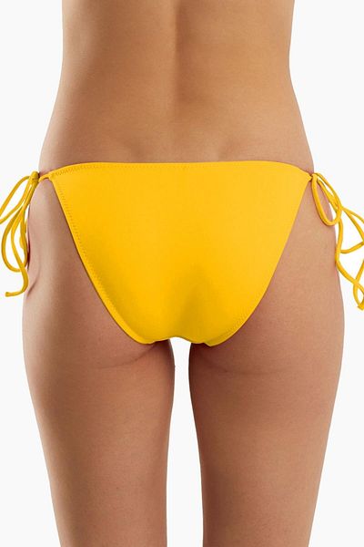 AYYILDIZ Bikini Bottom - Yellow - Plain