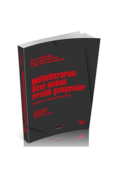 Savaş Yayınevi Milletlerarası Özel Hukuk Pratik Çalışmalar - Vahit Doğan