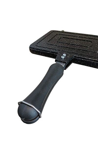 ZBAHOME Ocak Üstü Iç Dış Granit Lüx Tost Makinesi