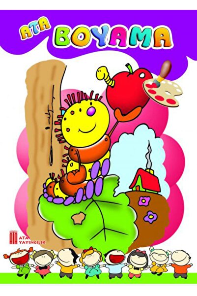 Ata Yayıncılık كتاب تلوين أتا السميك 2