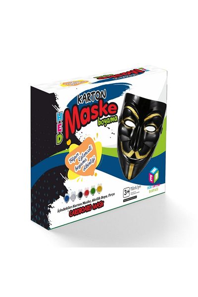 Hobi Eğitim Dünyası Mask Painting Set