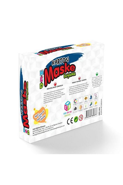 Hobi Eğitim Dünyası Mask Painting Set