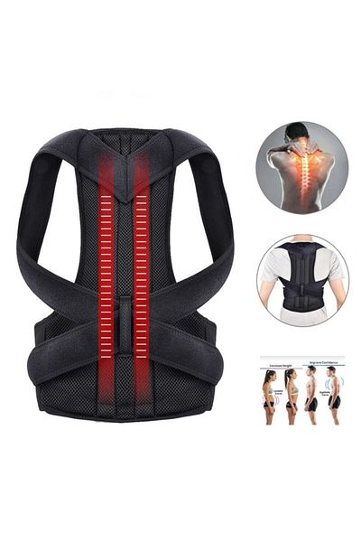 Ankaflex Upright Posture Corset Sitting Walking Apparatus Corset Waist Back Corset Underwire Back and Waist Corset